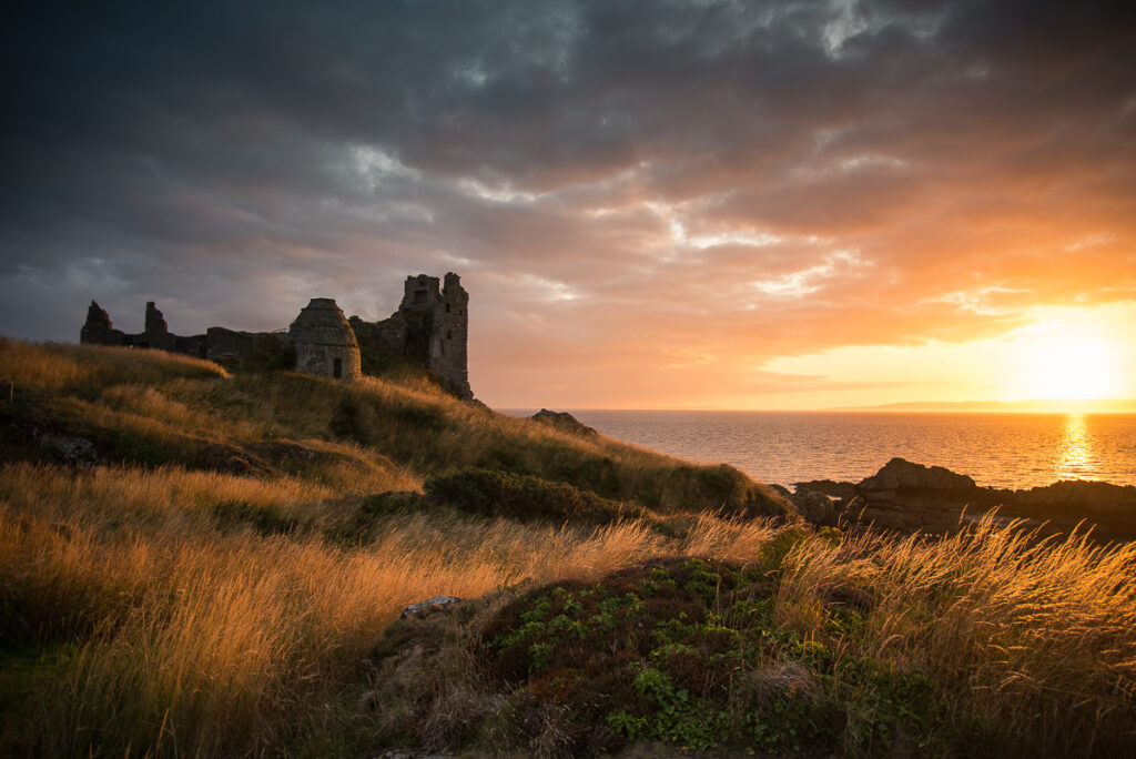 Dunure Castle, Scottish CASTLES , Scotland, Ayrshire , Scottish photography